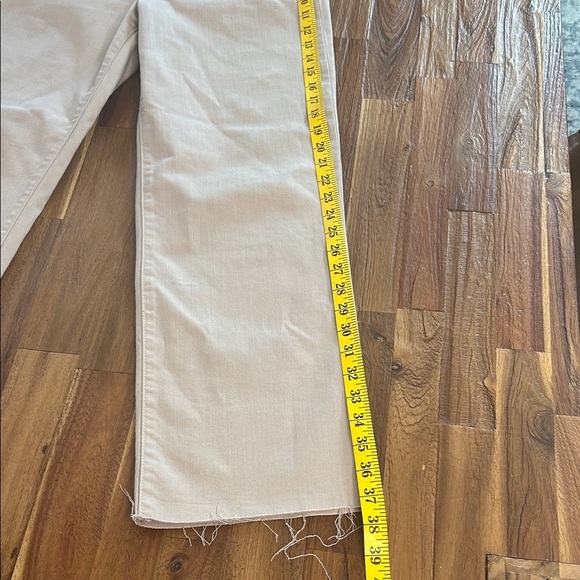 Sneak Peek Women's Beige Straight Leg Jeans - Picture 8 of 11